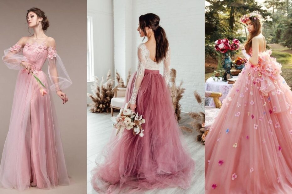 gaun pengantin pinkjpeg 20220214071831 3+ Paket Wedding dan Catering Pernikahan Karangpilang Surabaya